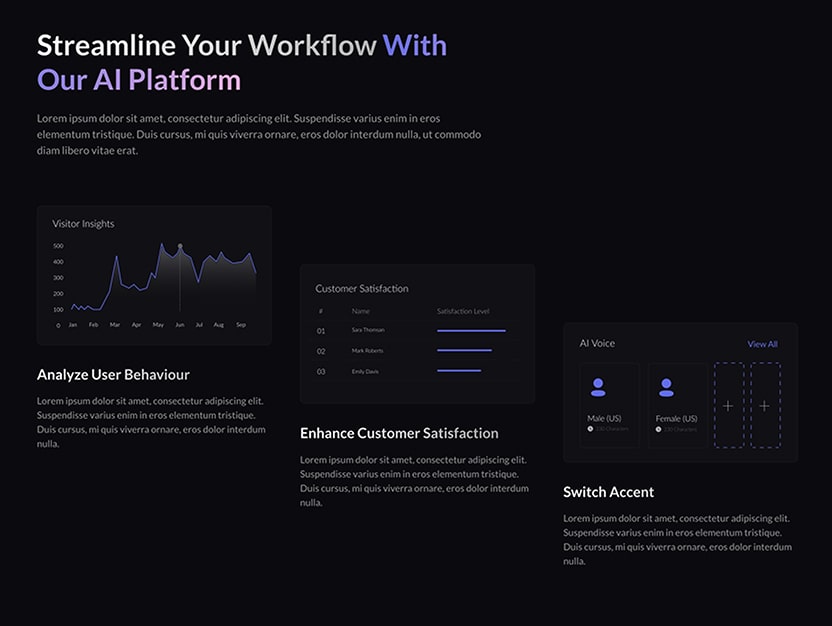 Ai Chatbot Saas Website Template