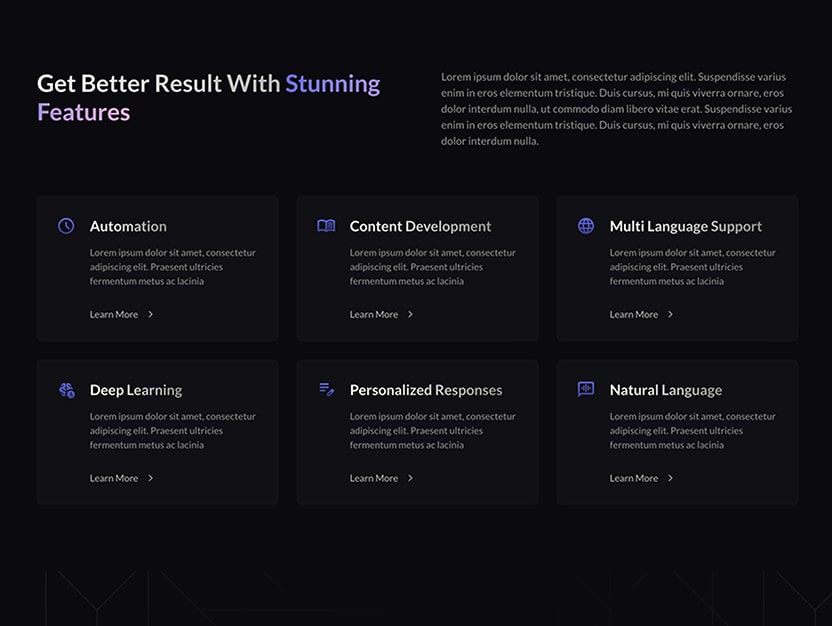 Ai Chatbot Saas Website Template